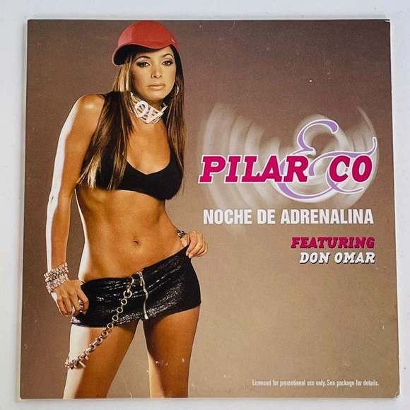 Pilar Montenegro Featuring Don Omar Other - CD Pilar Montenegro -Noche De Adrenalina